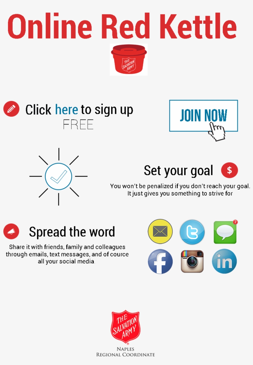 Instructions1 - Salvation Army, transparent png