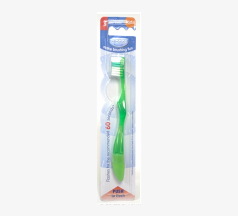 B-brite Flashing Toothbrush 1's - Toothbrush, transparent png