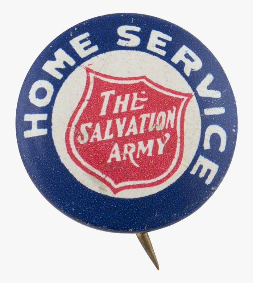 The Salvation Army Home Service - Pin-back Button, transparent png