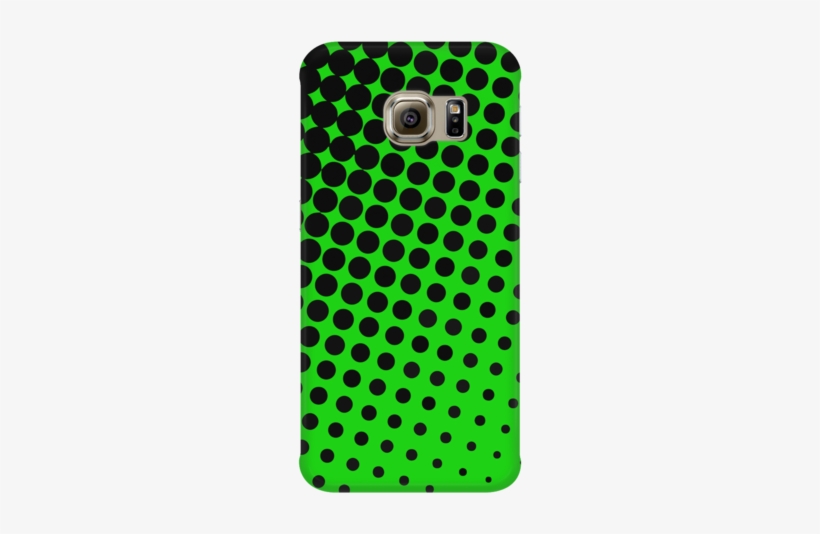 Black And Green Halftone Phone Case - T-shirt, transparent png