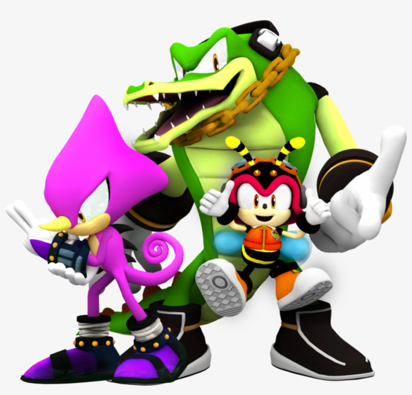 Team Chaotix By Nibrocrock On Deviantart - Team Chaotix, transparent png