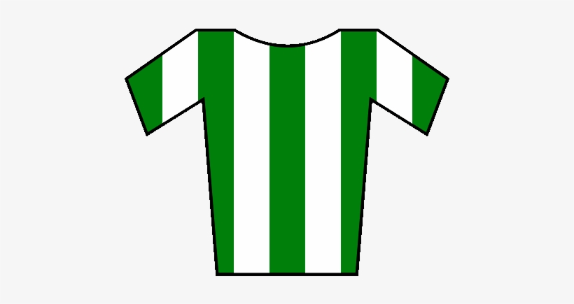 Soccer Jersey Green-white - Portable Network Graphics, transparent png