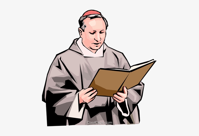 Priest Royalty Free Vector Clip Art Illustration - Priest, transparent png