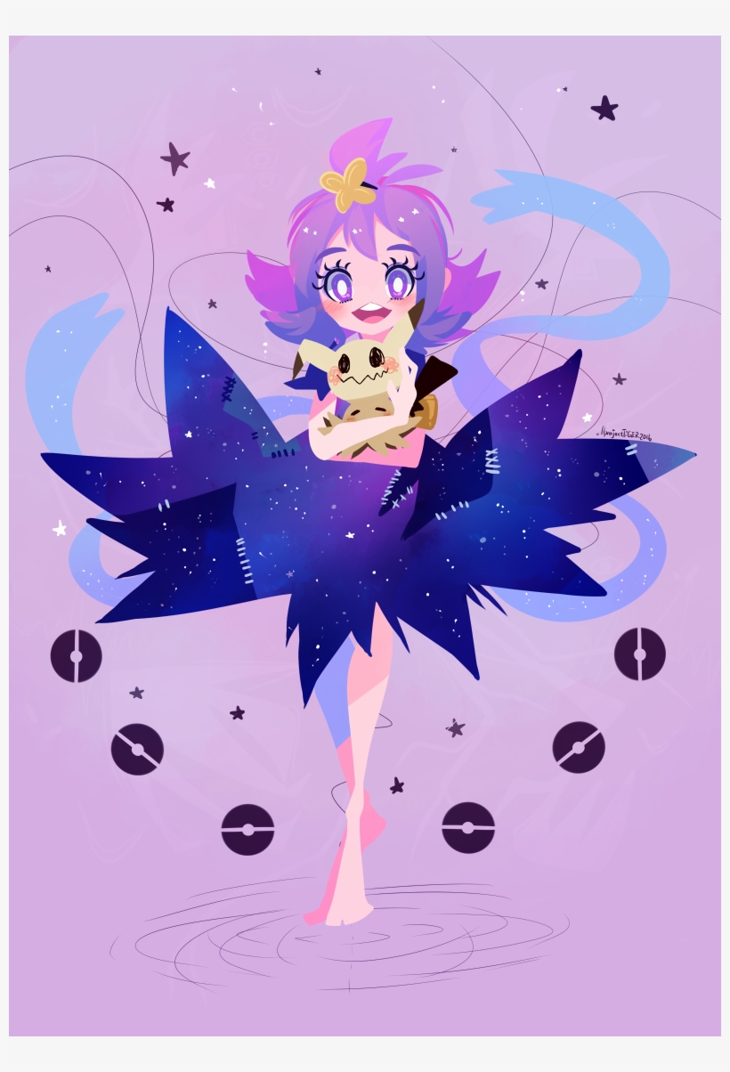 Pokémon Sun And Moon Pikachu Violet Pink Purple Art - Drawing, transparent png