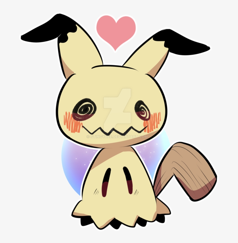 Clip Art Free I M By Stingybee On Deviantart Im - Mimikyu Cute, transparent png