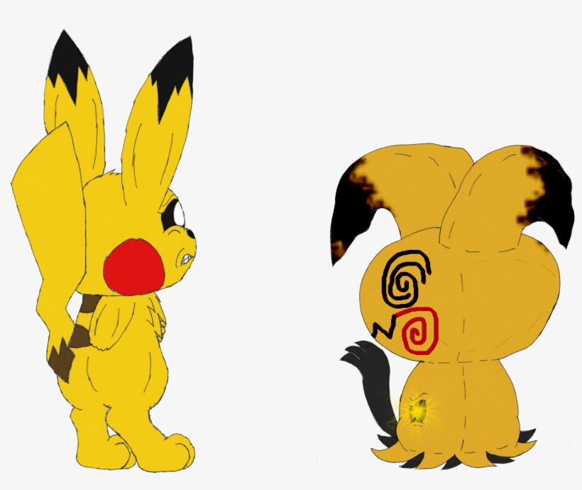 Pikatwo Vs - Mimikyu - Pikatwo, transparent png