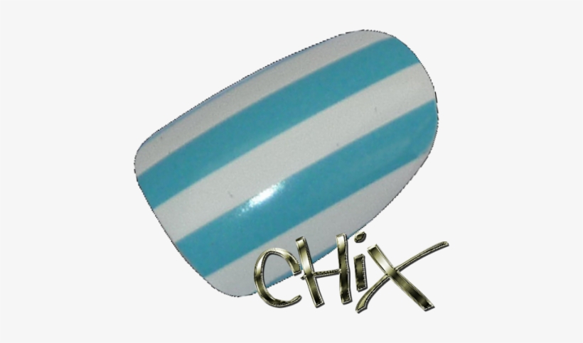 Light Blue White Stripes - Cosmetics, transparent png