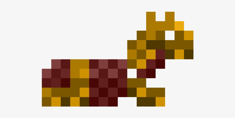 Laae Gold Supporter - Minecraft Gold Horse Armor Png, transparent png