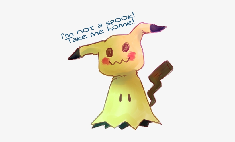 Mimikyu Sticker Original - Thumbnail, transparent png