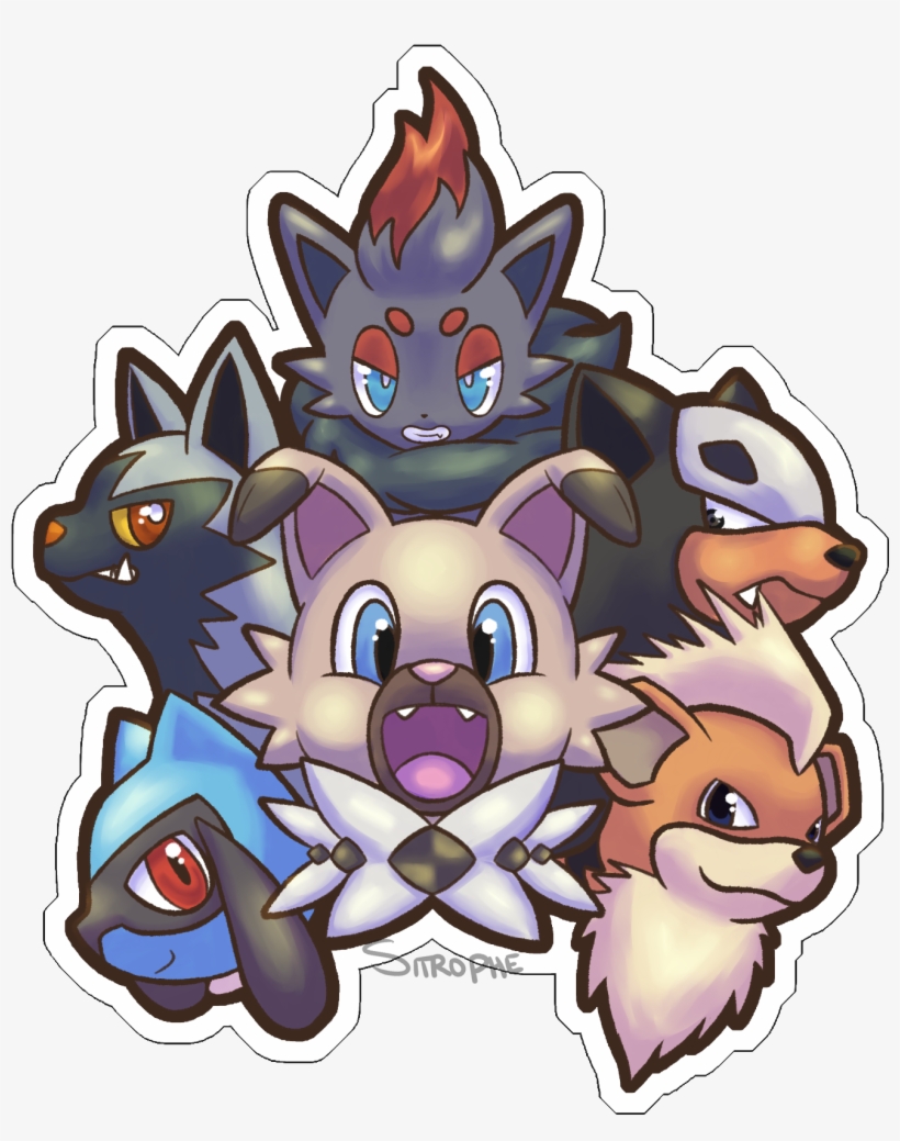 My Favorite Poképuppers - Sticker, transparent png