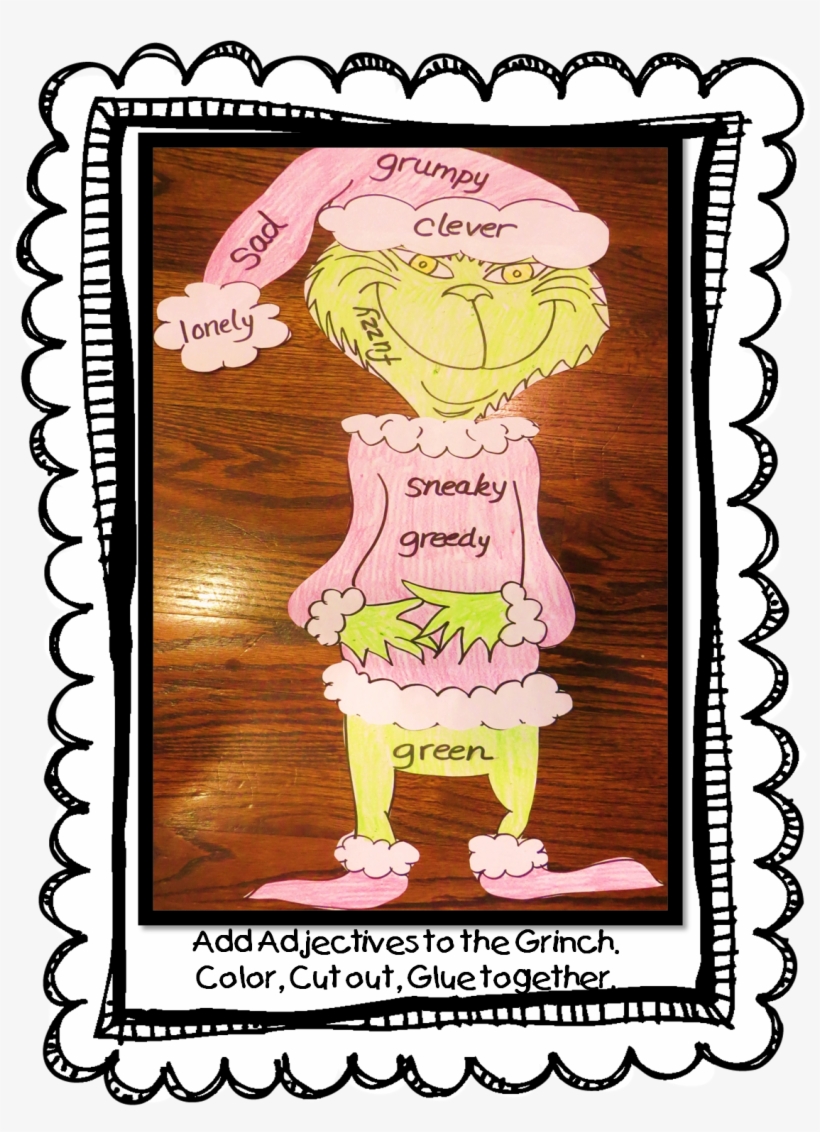 First Grade Wow - Hey There Mister Grinch Poem, transparent png