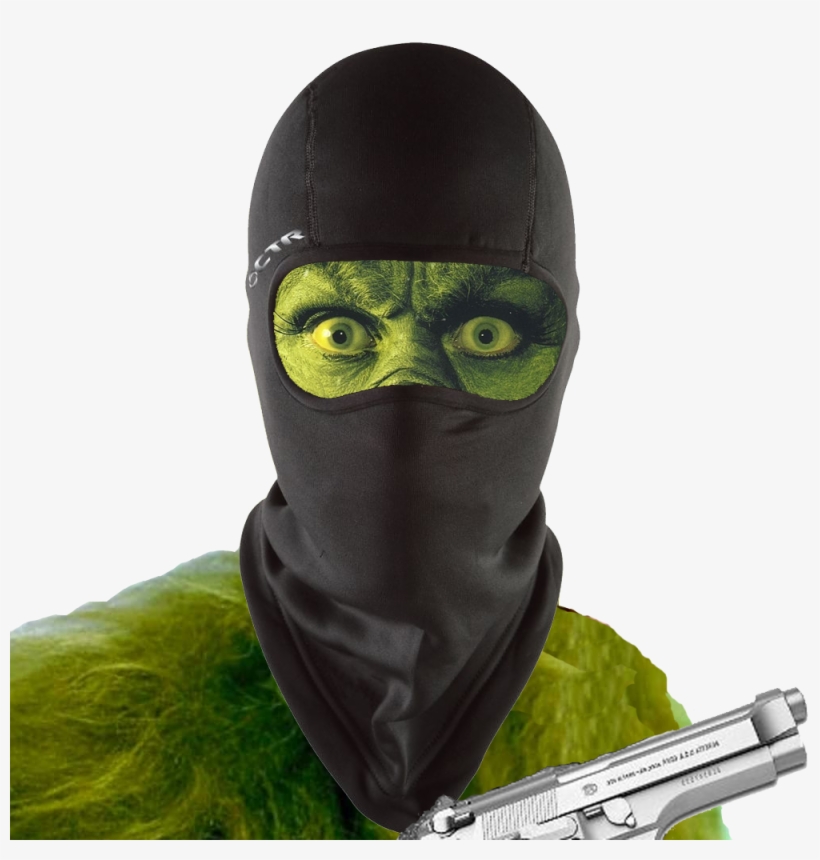 Relax Guys, I'm With The Grinch Gun Gang - Ctr Mistral Unisex Balaclava, transparent png