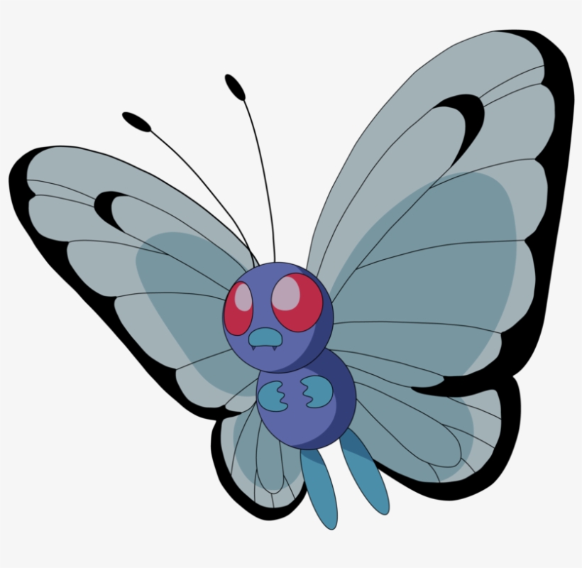Butterfree Flying - Pokemon De Ash Primera Temporada, transparent png
