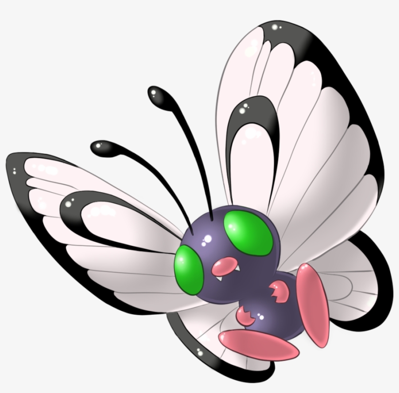 Butterfree Shiny - Pokemon Butterfree Shiny, transparent png