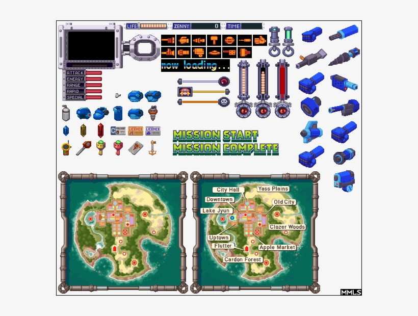 Mm Legends Sprites - Megaman Legends Sprites, transparent png