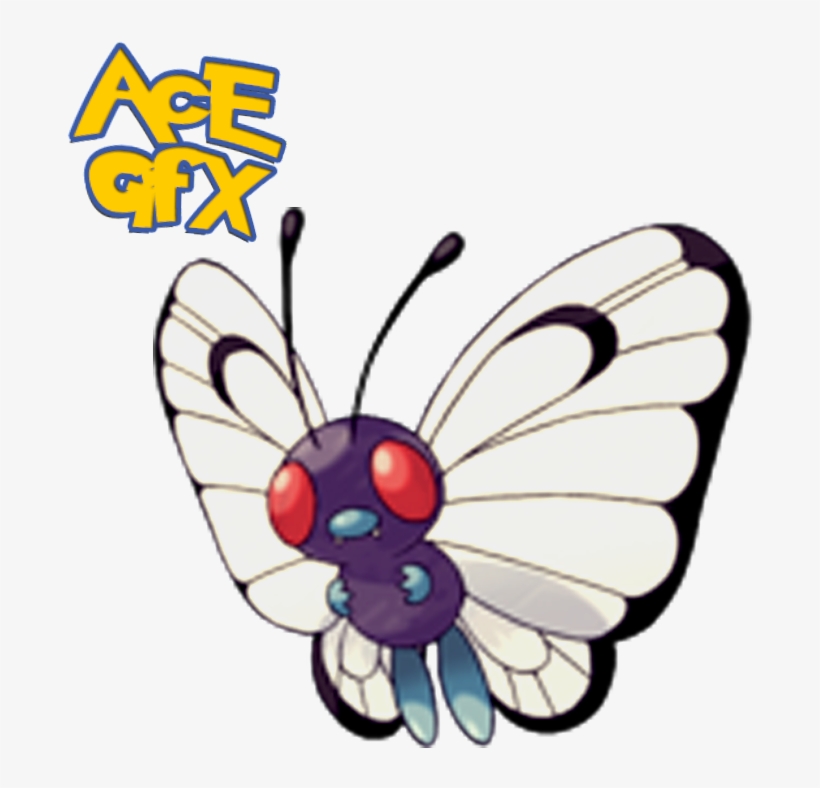 Photo Butterfree - Pokemon 012, transparent png