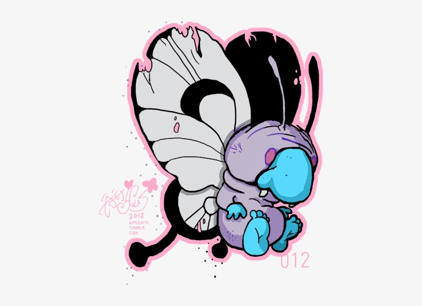 I Had A Brief Period Of Liking Butterfree, But I'm - Illustration, transparent png