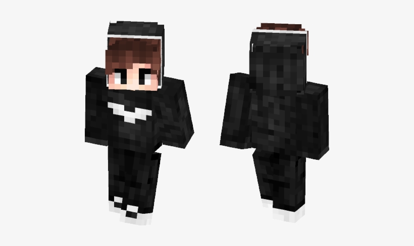 Install White Batman Sign Yeah No - Spiderman Ps4 Minecraft Skin, transparent png