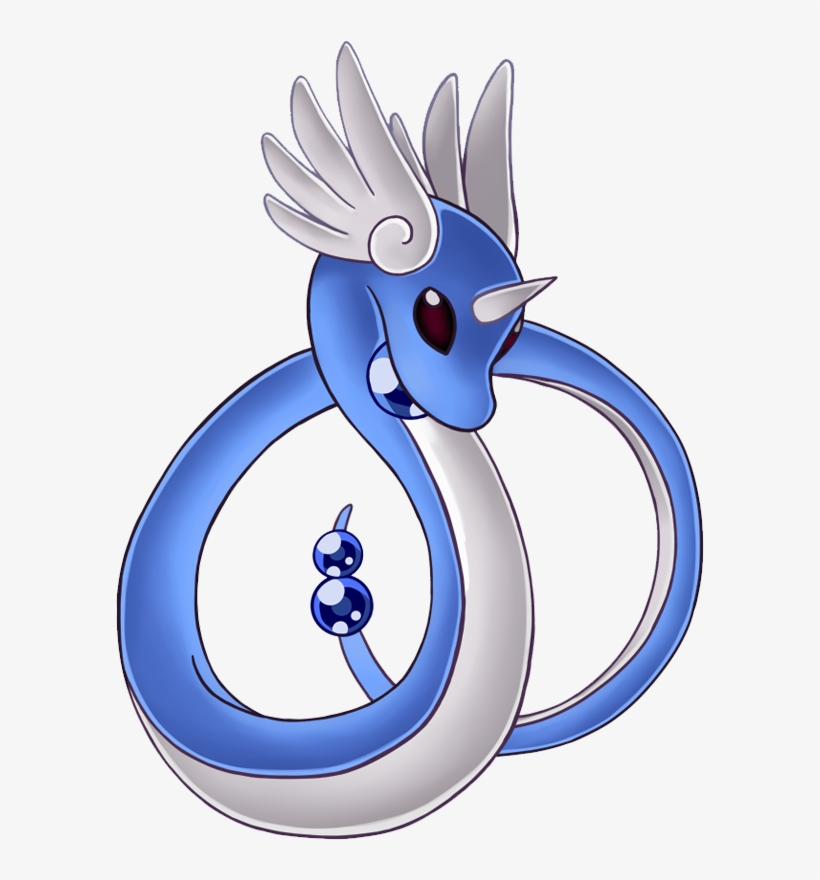 Shiny Dragonair Pokédex - Dragonair Pokemon, transparent png