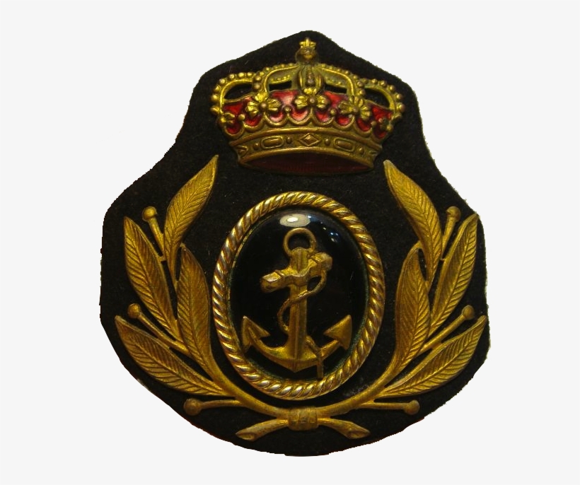 Galleta Gorra Oficial De La Armada Española - Badge, transparent png