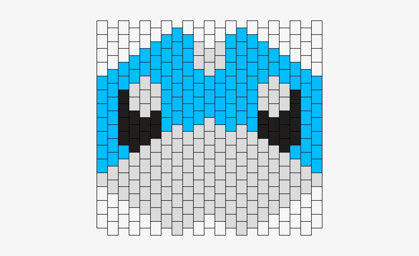 Dratini Kandi Mask Bead Pattern - Steve Aoki Kandi Mask, transparent png