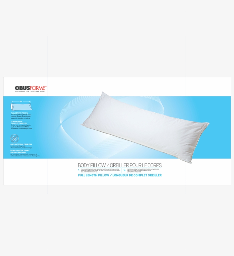 The Obusforme Body Pillow - Pillow, transparent png