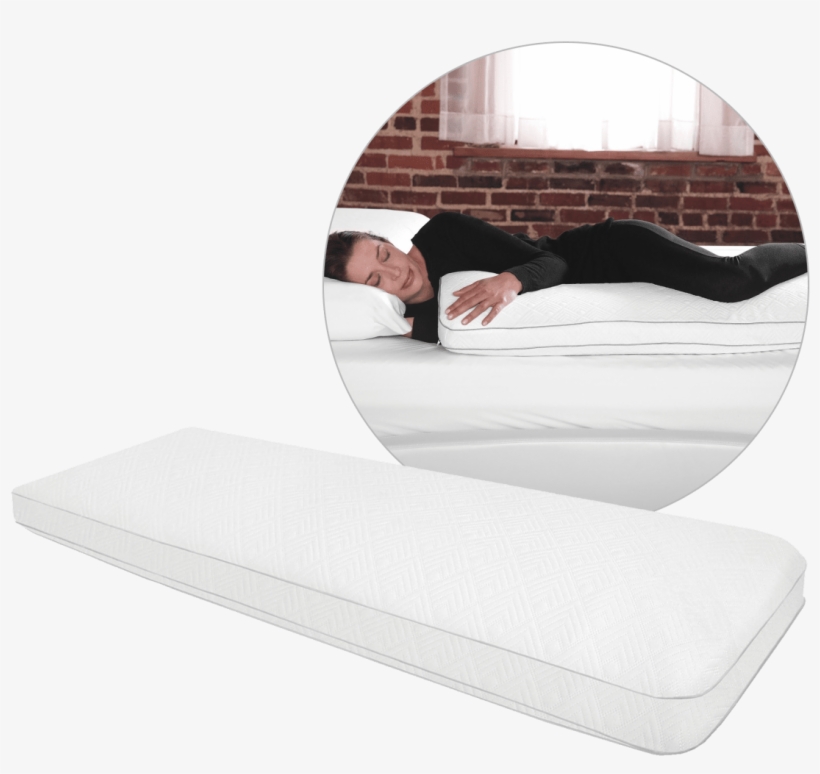 Swisslux Cooling Memory Foam Body Pillow, transparent png
