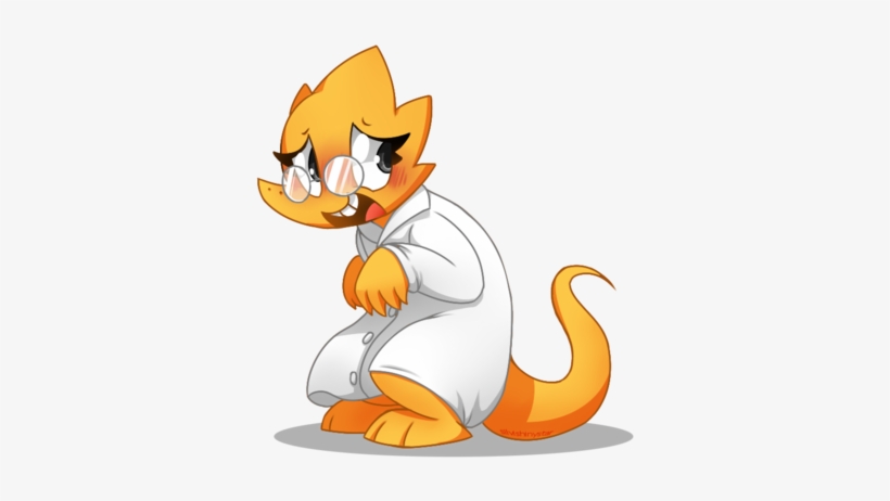 How About Alphys Trying To Bring A Body Pillow To Life - Imagenes De Undertale Alphys, transparent png