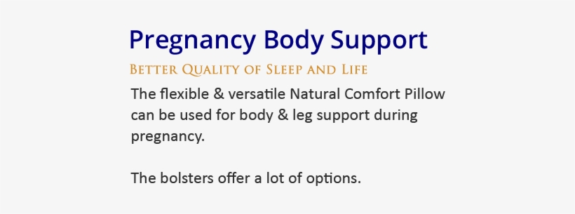 The Flexible & Versatile Natural Comfort Pillow Can - Host, transparent png