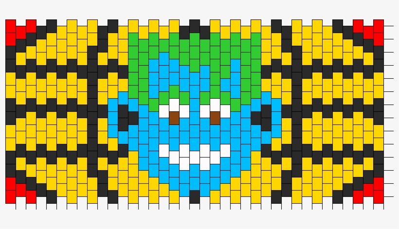 Captain Planet Kandi Pattern - Captain Planet And The Planeteers, transparent png
