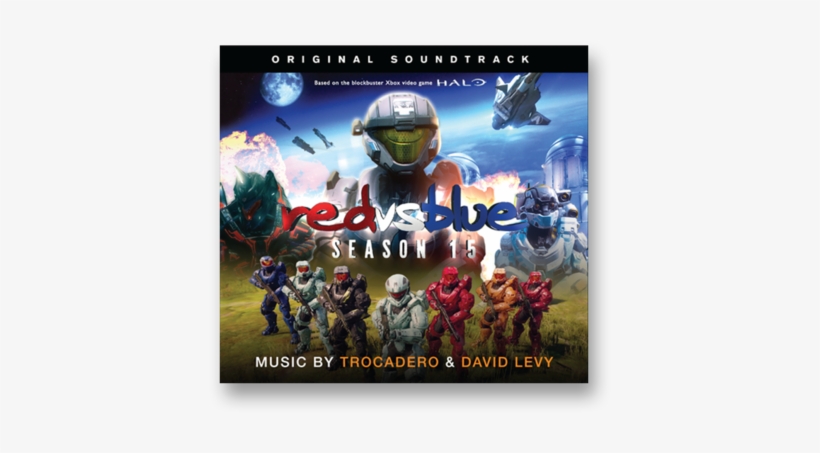 Red Vs Blue Season 15 Soundtrack - Red Vs Blue Season 15 Blu-ray/dvd, transparent png