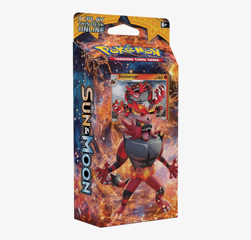 Roaring Heat Theme Deck - Pokemon Sun & Moon Roaring Heat Theme Deck [incineroar], transparent png