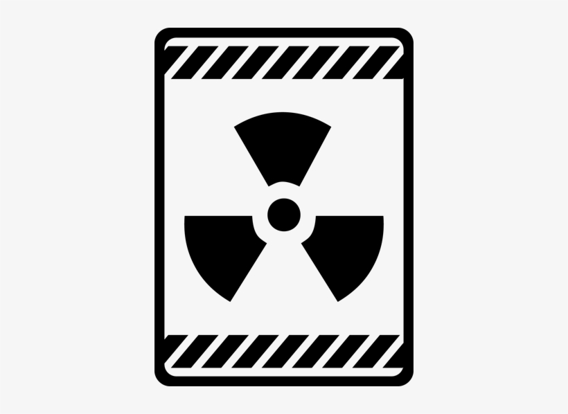 Radioactive Symbol Png - Cute Novelty Metal Sign, transparent png