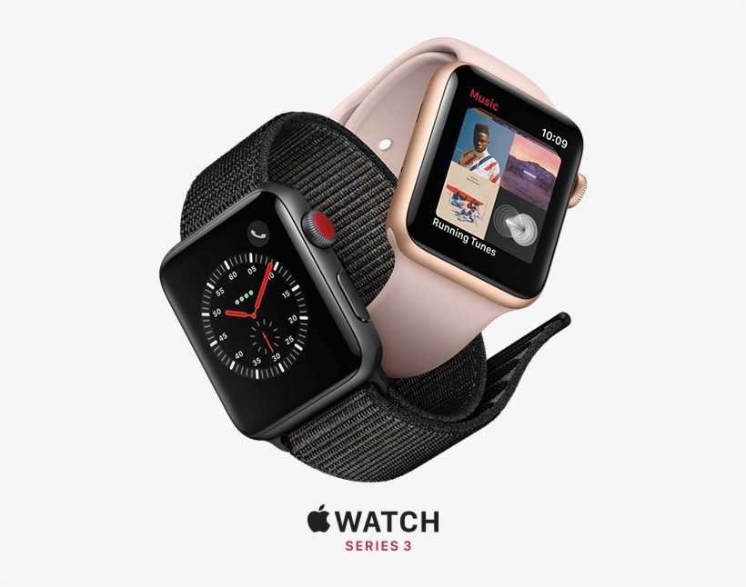 Fg Apple Watch S3 Pair Redlogo - Apple Watch Series 4, transparent png