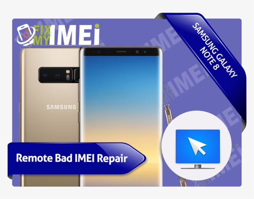 Note 8 N950 Remote Bad Imei Blacklisted Repair Fix - Samsung Galaxy Note 8 N950f 64gb Duos Gold - Oro, transparent png