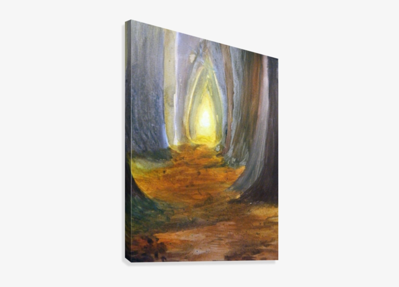 Mysterious Forest Canvas Print - Artist, transparent png