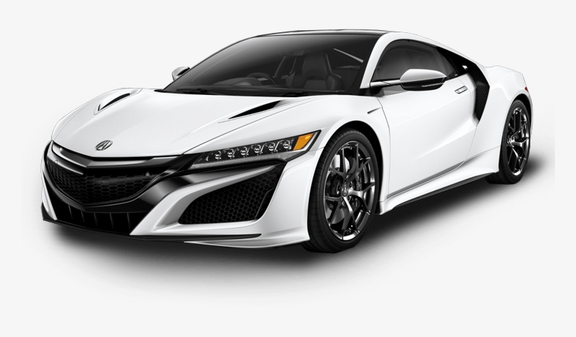 2018nsx - Honda Nsx 2018 White, transparent png