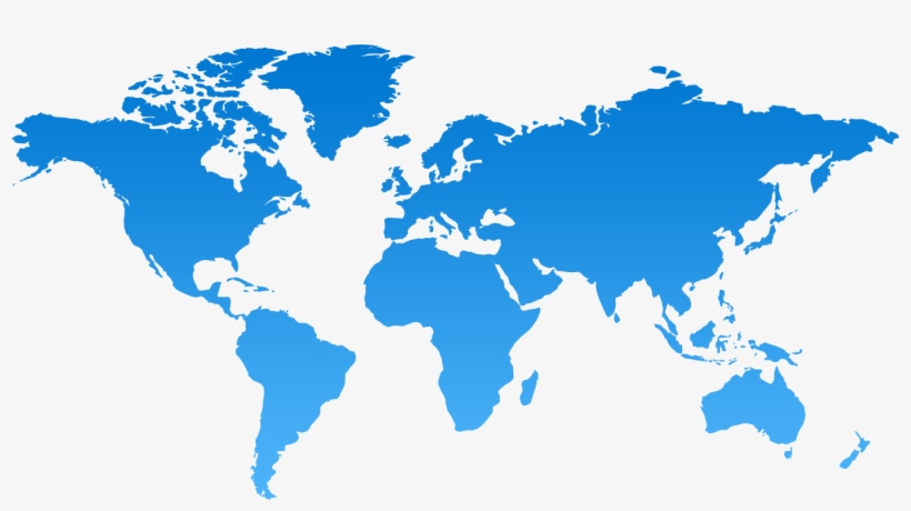 Search By Location - Map Of The World For Presentations, transparent png