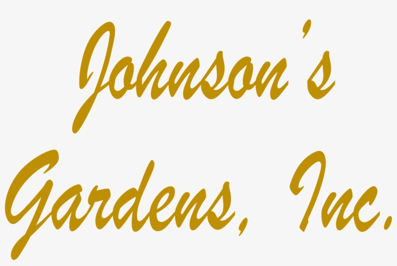 Johnson's Gardens, Inc., transparent png