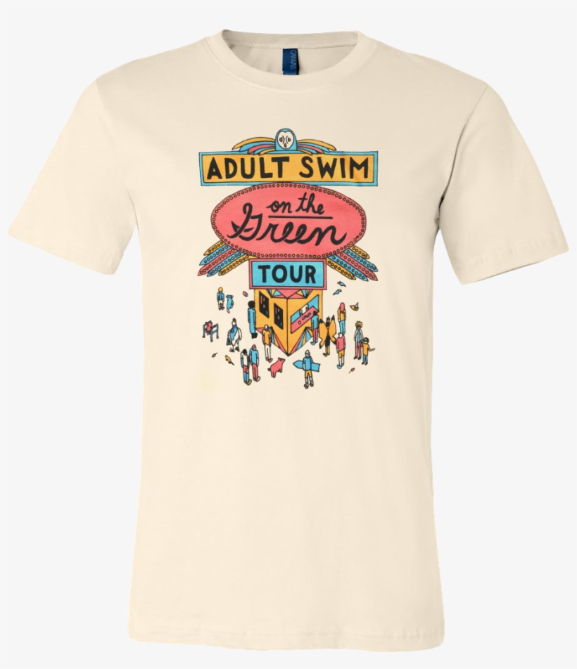 Adult Swim On The Green Tour T-shirt - Booker T And The Mgs Shirt, transparent png
