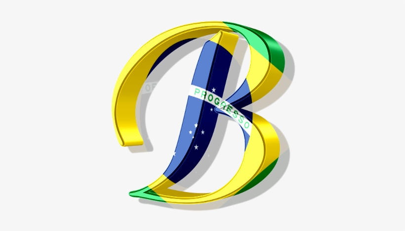 Blindada Por Deus - Alfabeto Bandeira Do Brasil Png, transparent png