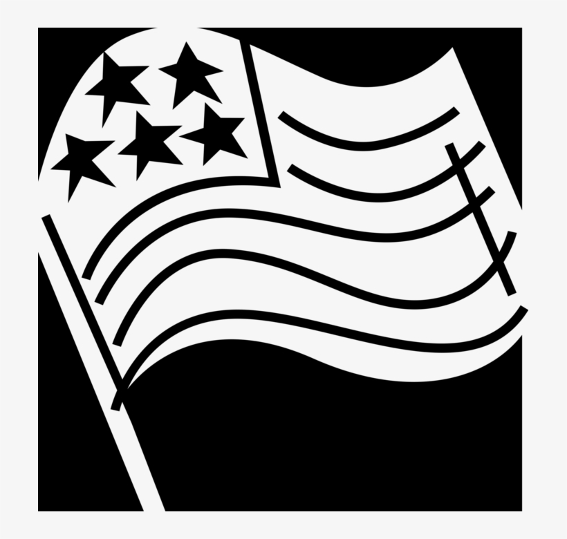Vector Illustration Of Usa Stars And Stripes American - Illustration, transparent png
