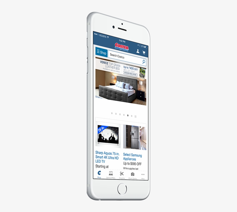 Costco Us Mobile App 262x653 PNG Download PNGkit
