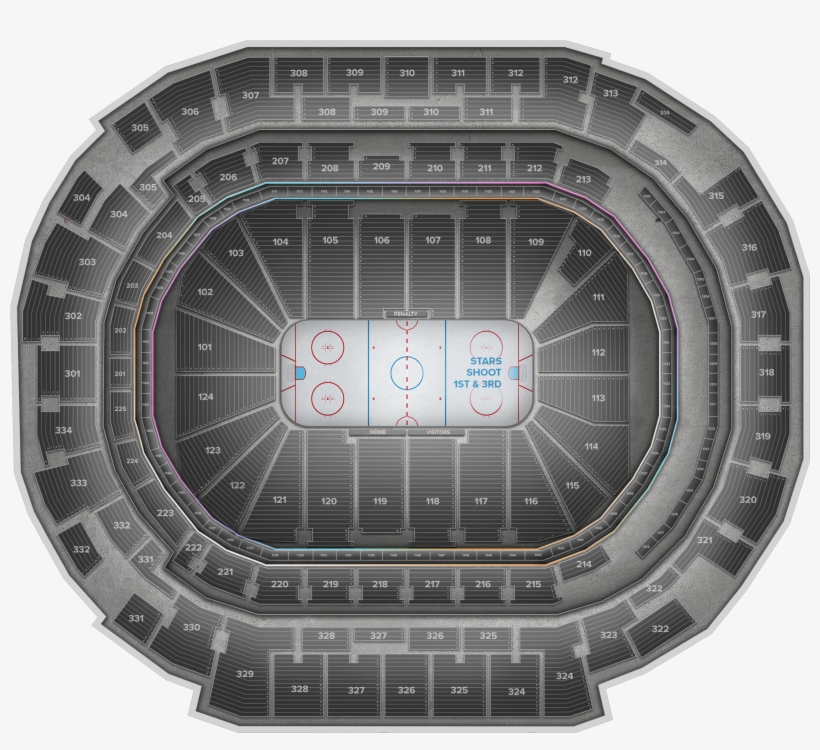 Calgary Flames At Dallas Stars At American Airlines - Dallas, transparent png