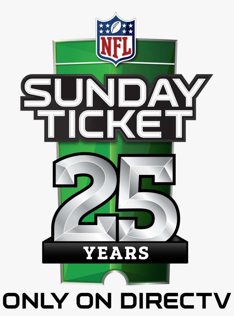 Only On Directv - Nfl Sunday Ticket 25 Years, transparent png