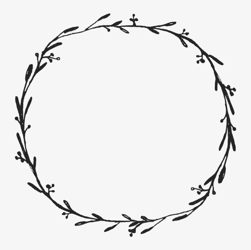 Image Transparent Dropbox Free Graphics Diy Ideas Pinterest - Black And White Floral Wreath, transparent png
