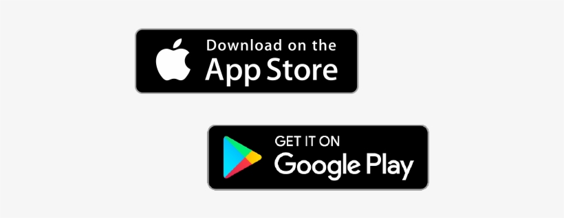 Create Your Page With App Store / Play Store Links - Apple And Google Play Store Logos, transparent png