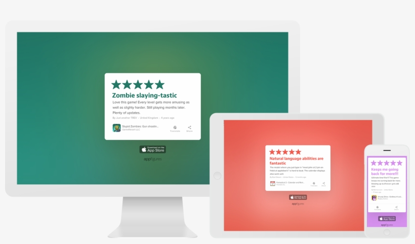 Share App Store Reviews With Review Cards From Appfigures - Review Cards, transparent png