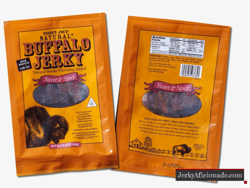 Trader Joe's Buffalo Jerky Sweet & Spicy - Trader Joe's Beef Jerky Spicy, transparent png