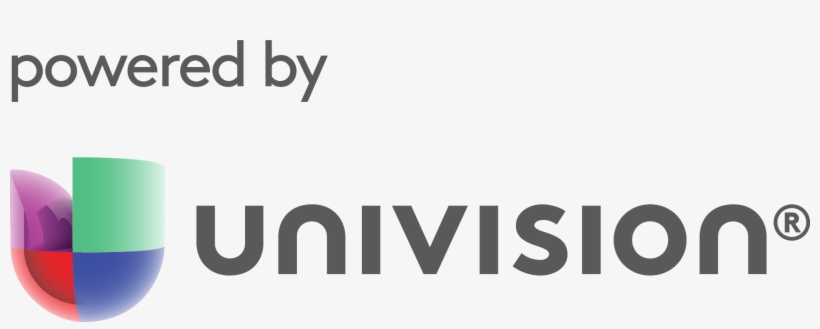 Powered By Univision Logo - Univision, transparent png